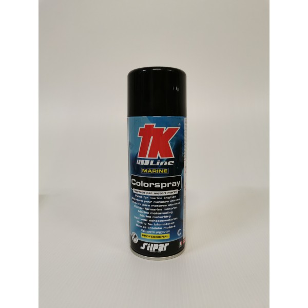 TK line marine COLORSPRAY  vernice per motori marini mercury black