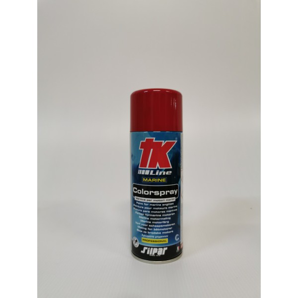 TK line marine COLORSPRAY  vernice per motori marini alfo marine red