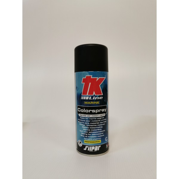 TK line marine COLORSPRAY  vernice per motori  matt black