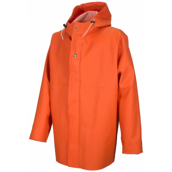Giacca cerata impermeabile GAMVIK arancione 