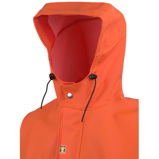 Giacca cerata impermeabile GAMVIK arancione 