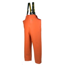 Salopette da pescatore arancione