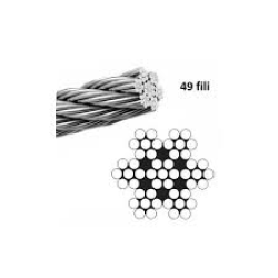 Cavo Acciaio Inox 49 fili